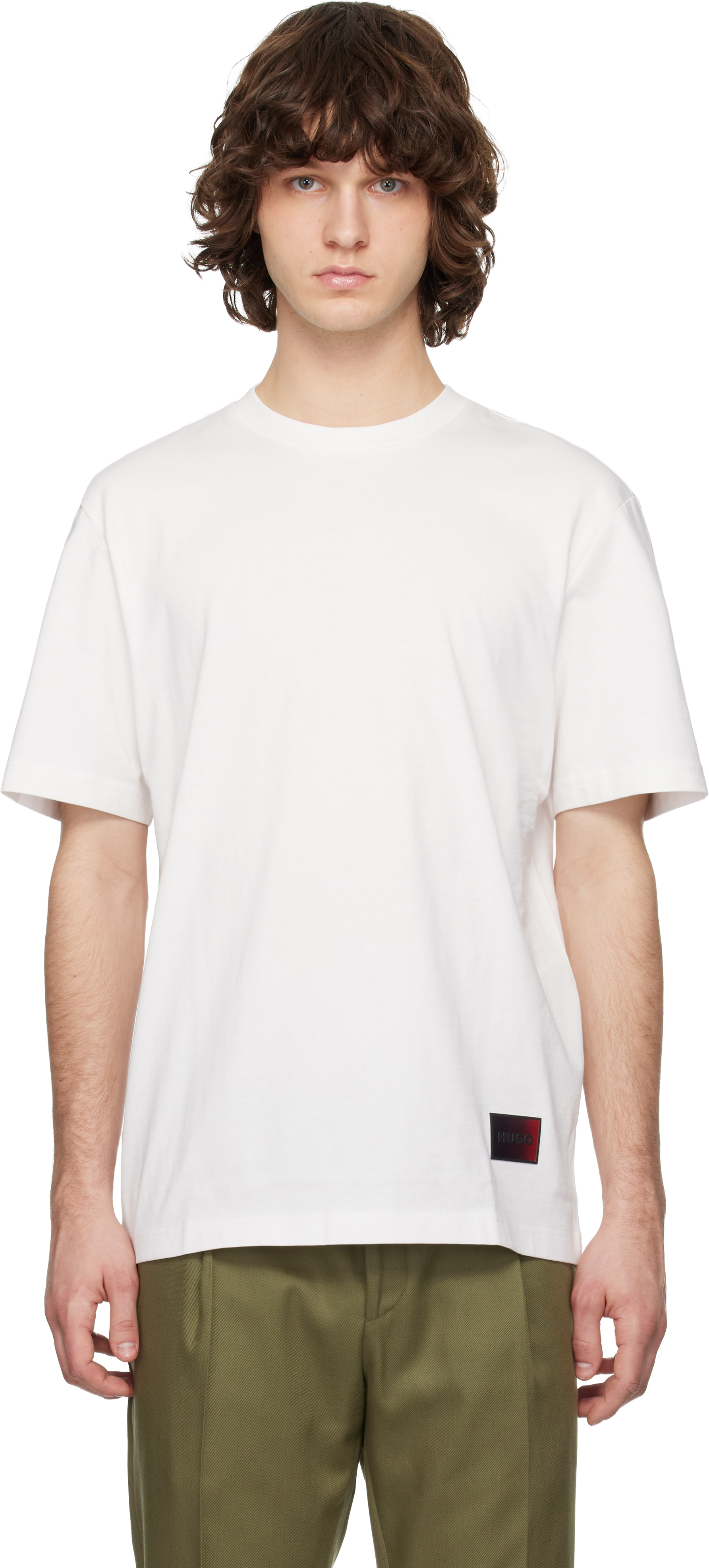 White Gradient-Logo T-shirt