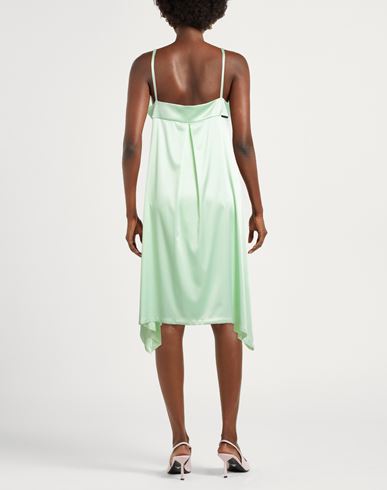 Woman Midi dress Light green Size 6 Polyester, Elastane