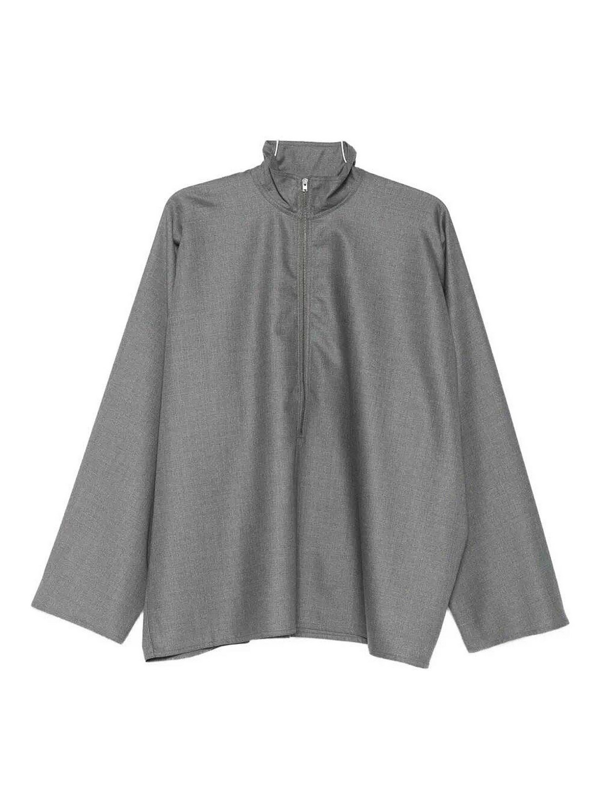 Shirt With Front Zipper