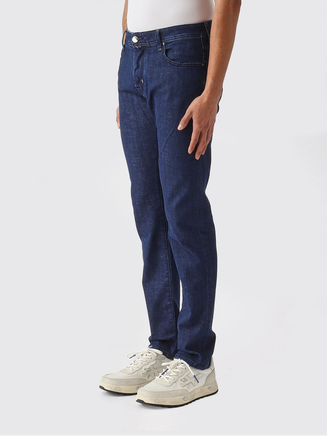 Jeans Men color Denim