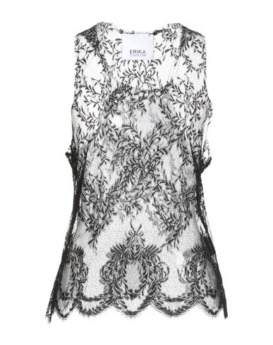 Woman Top Black Size 8 Polyamide