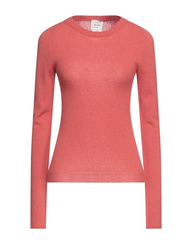 Woman Sweater Rust Size L Wool, Cashmere, Elastane
