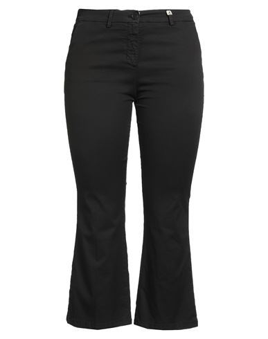 Woman Pants Black Size 10 Lyocell, Cotton, Elastane