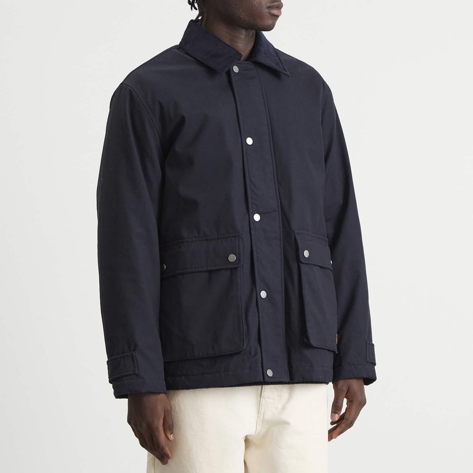 Men's Quilted Work Jacket Rich Navy
