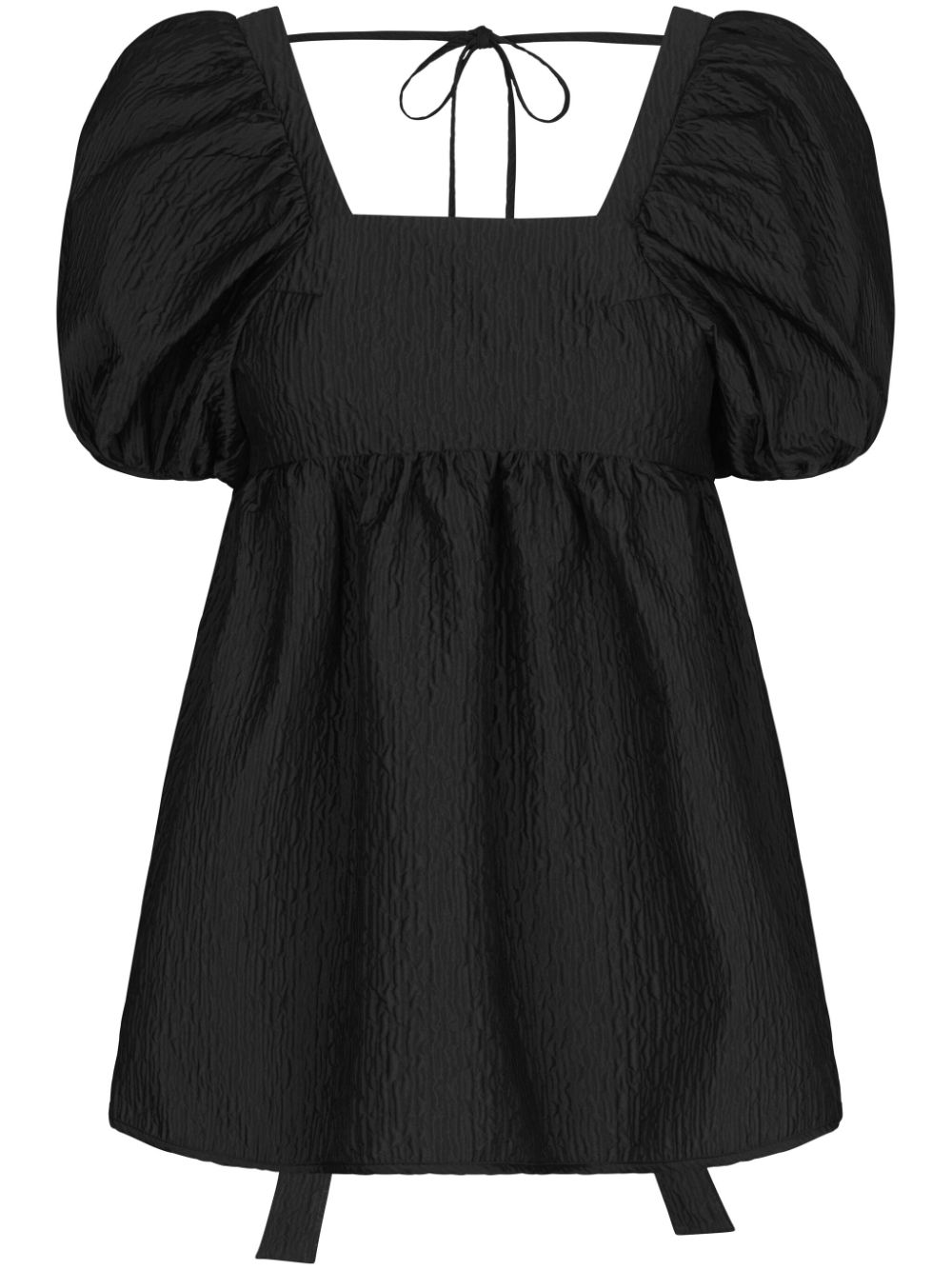 Alma matelassé-effect blouse - Black