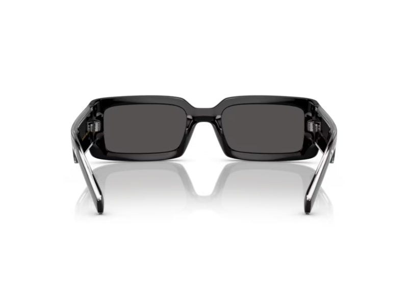 Dolce & Gabbana Woman Dolce & Gabbana DG6187 501/87 Sunglasses Injected Black Grey Squared Norma