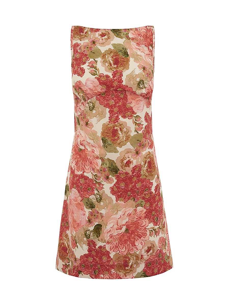 Women's Tapestry Caroline Floral Minidress - Dahlia