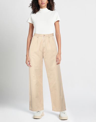 Woman Pants Beige