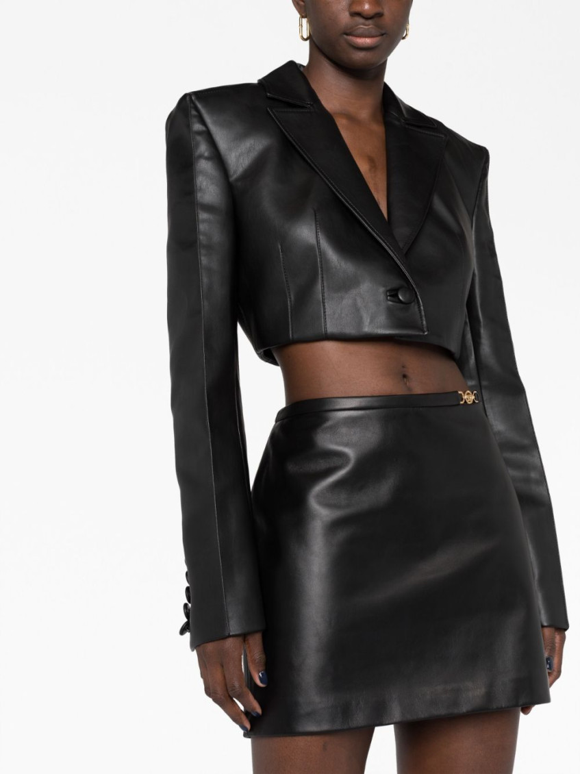 Leather Mini Skirt