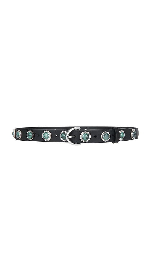 Rag & Bone Celia Stud Belt in Black. M. Also in