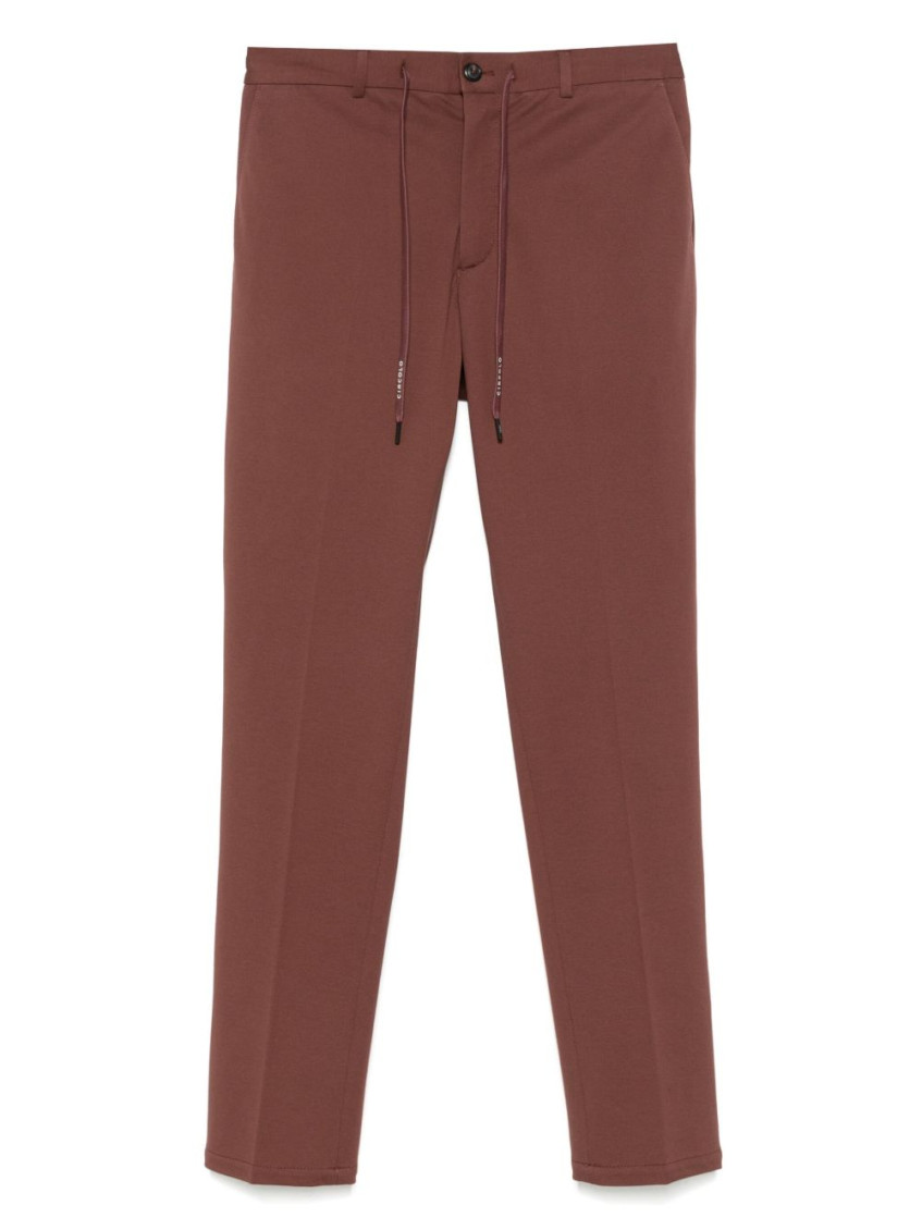 Brown Cotton Trousers
