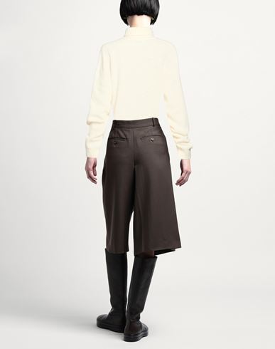 Woman Turtleneck Cream Size L Merino Wool, Recycled cashmere, Polyamide