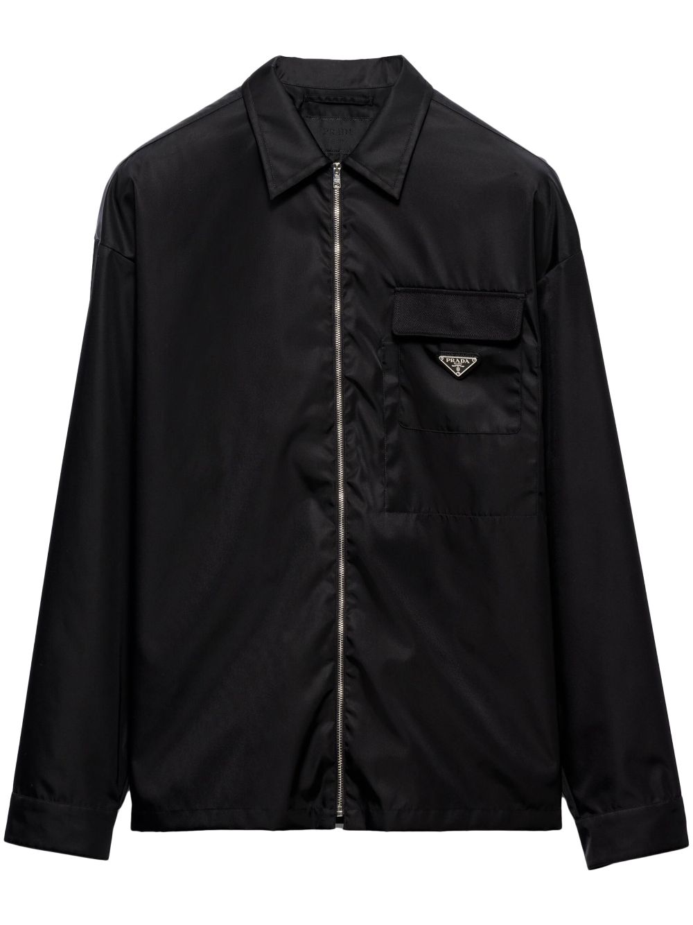Re-Nylon shirt - Black