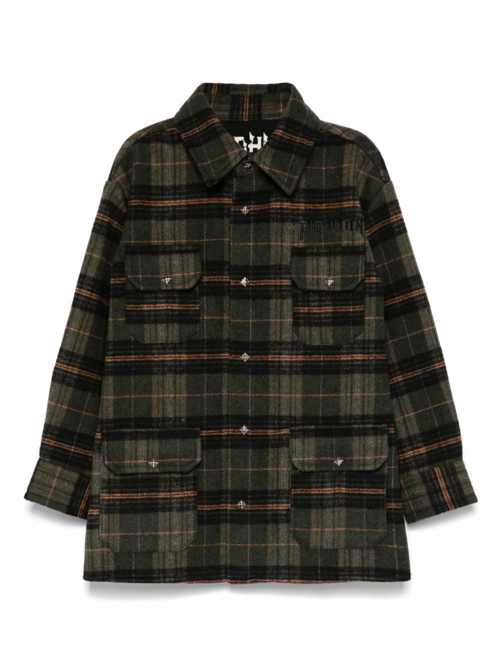 Plaid-check shirt - Green