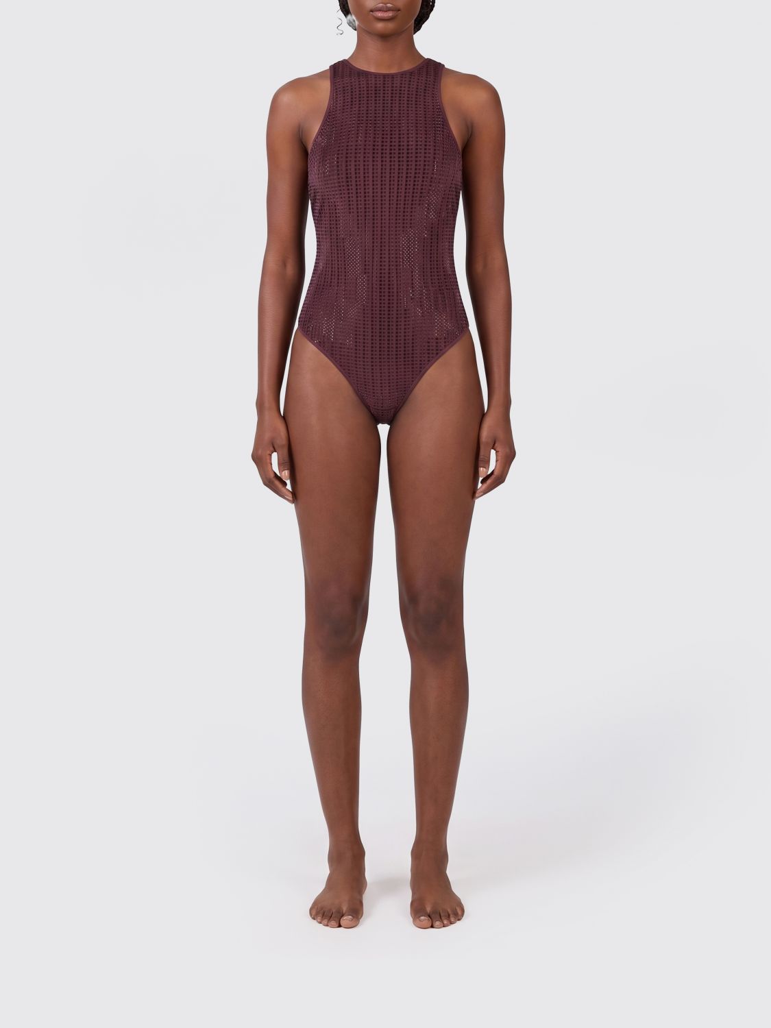 Swimsuit Woman color Burgundy