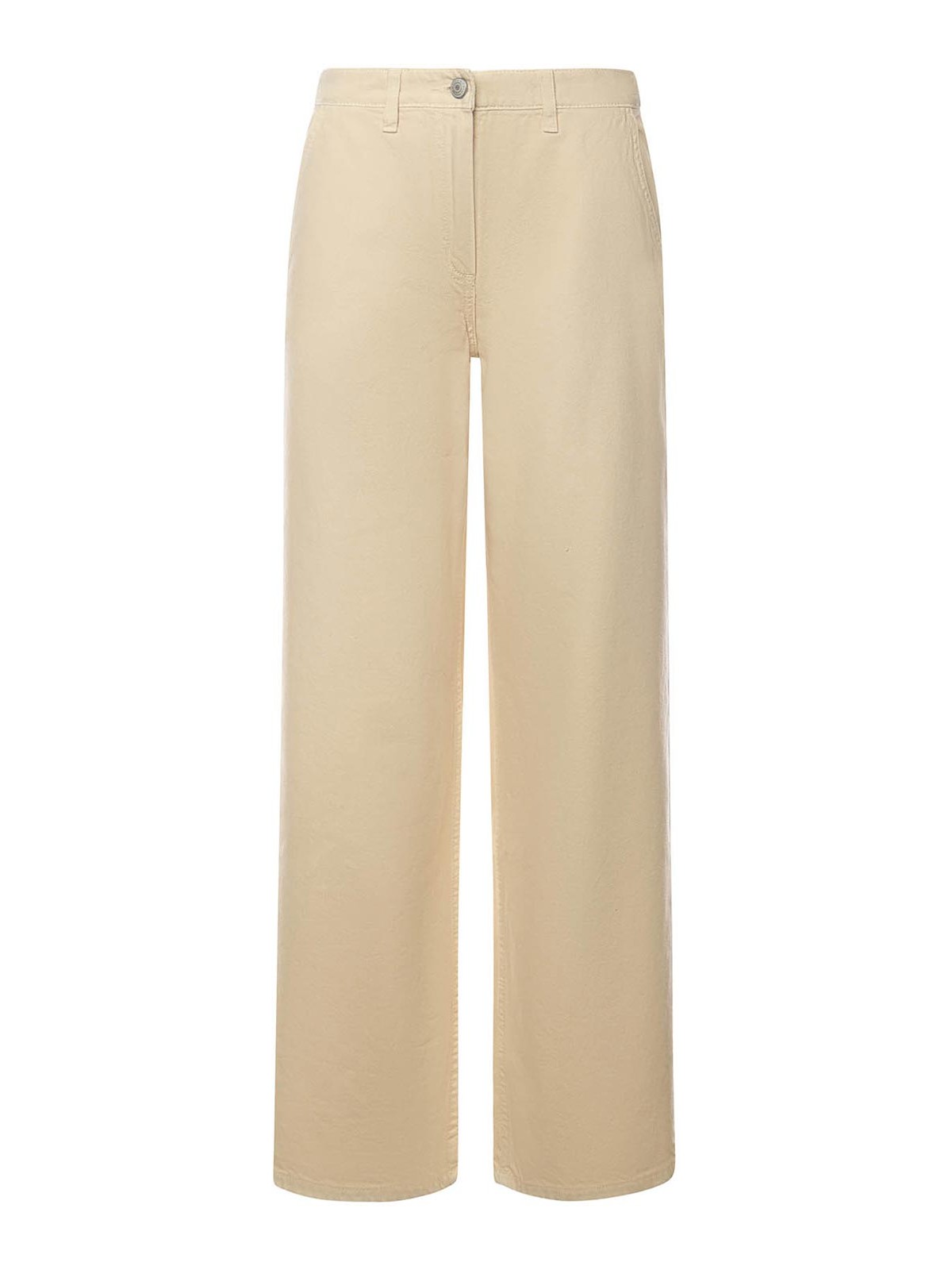 Wide-Leg Denim Jeans