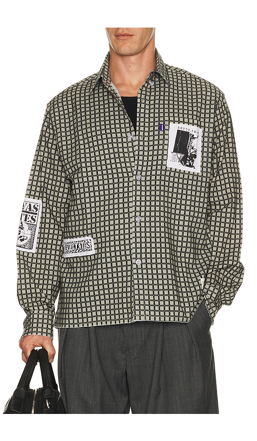Deva States Empty Plaid Shirt in Multi. M. Also in S, L, XL/1X