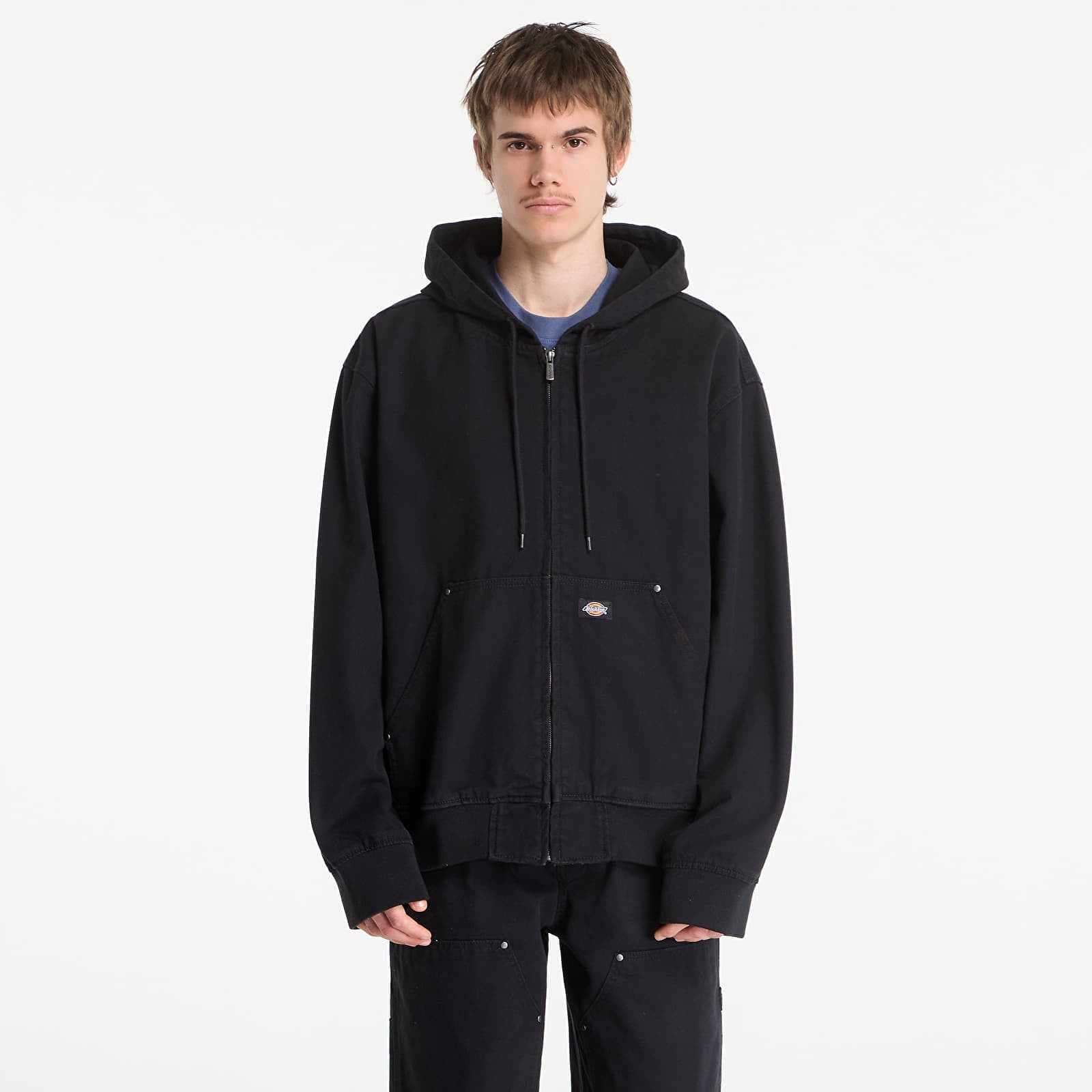 Bomber Dickies Unlined Canvas Hooded Bomber Black