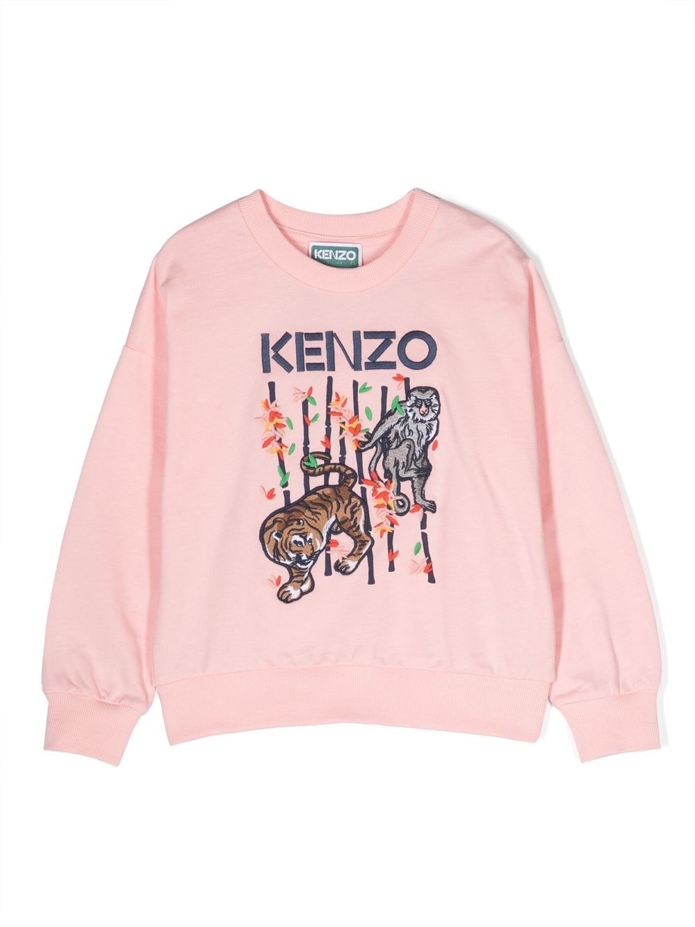 'Bamboo' cotton sweatshirt - Pink