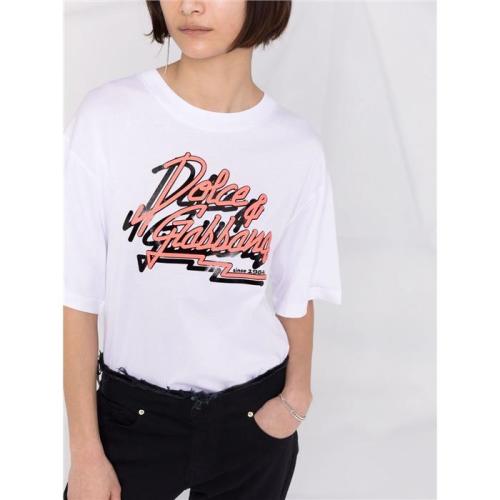 Logo-print oversized T-shirt - White