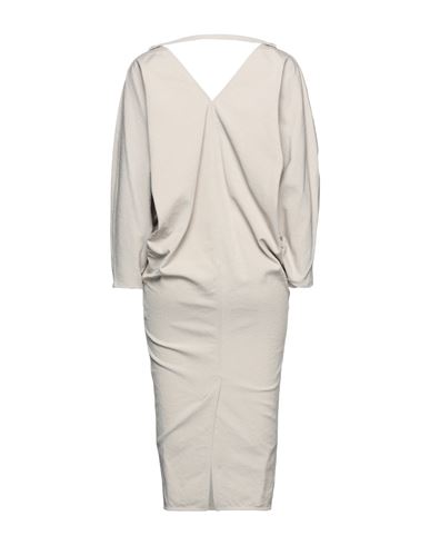 Woman Midi dress Taupe Size 2 Cotton, Viscose, Elastane, Polyamide