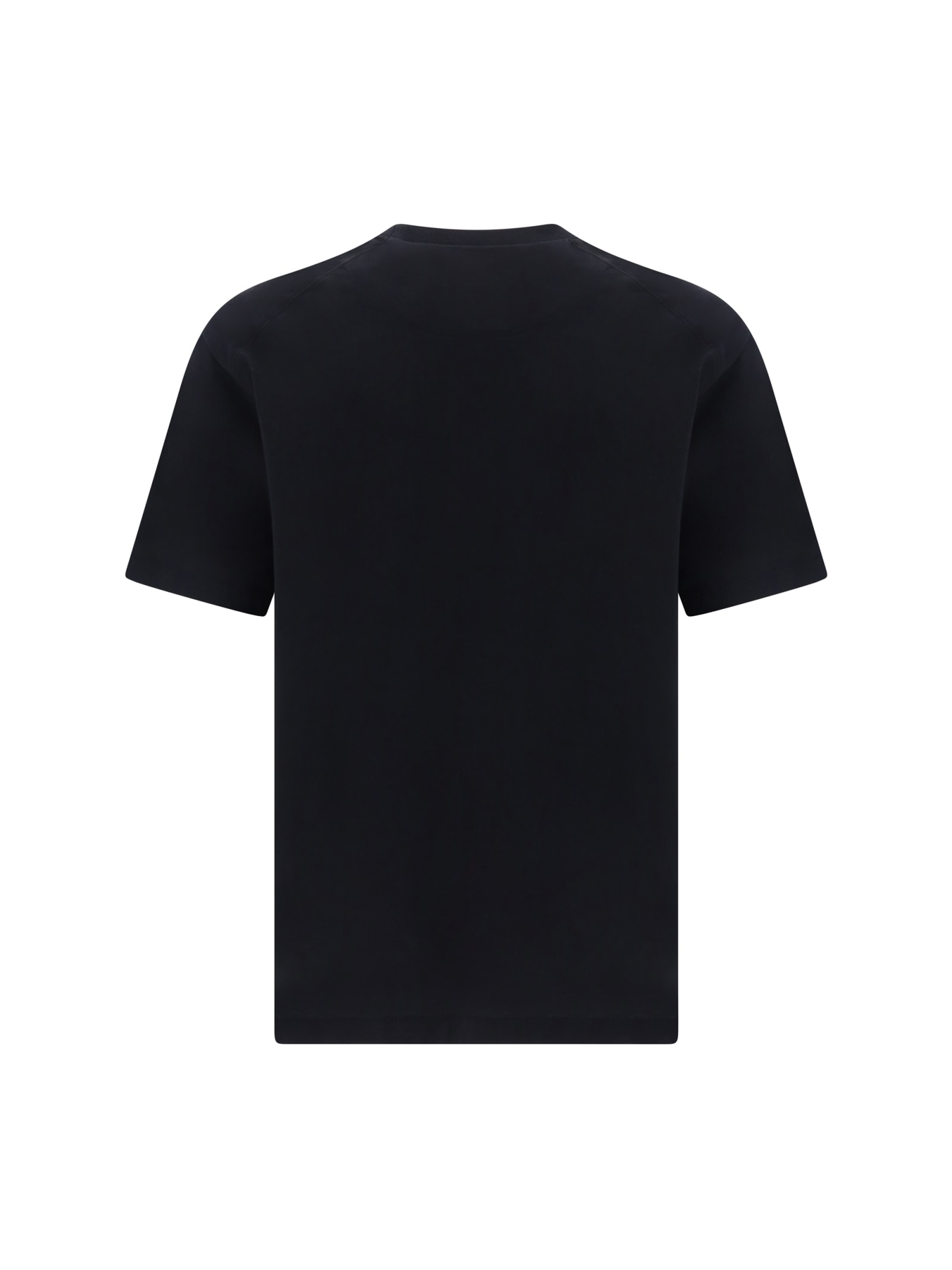 Graphic-print cotton T-shirt - Black