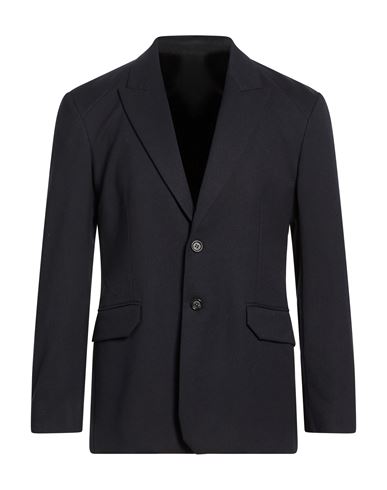 Man Blazer Midnight blue Size 36 Polyester, Viscose, Elastane