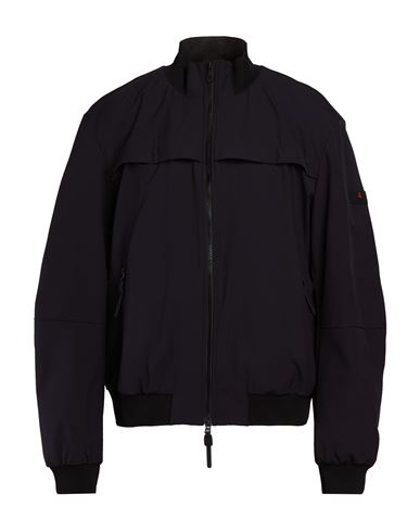 Man Jacket Navy Size XL Polyester, Elastane