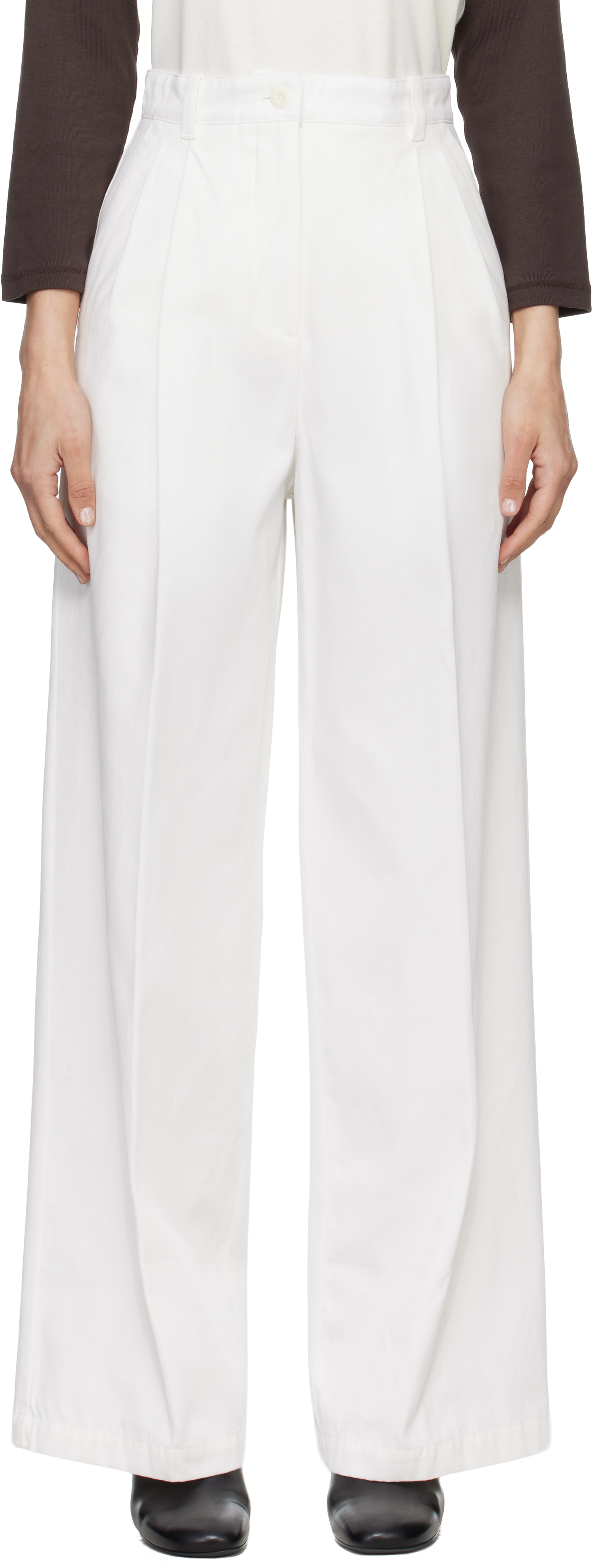 White Ginny Trousers