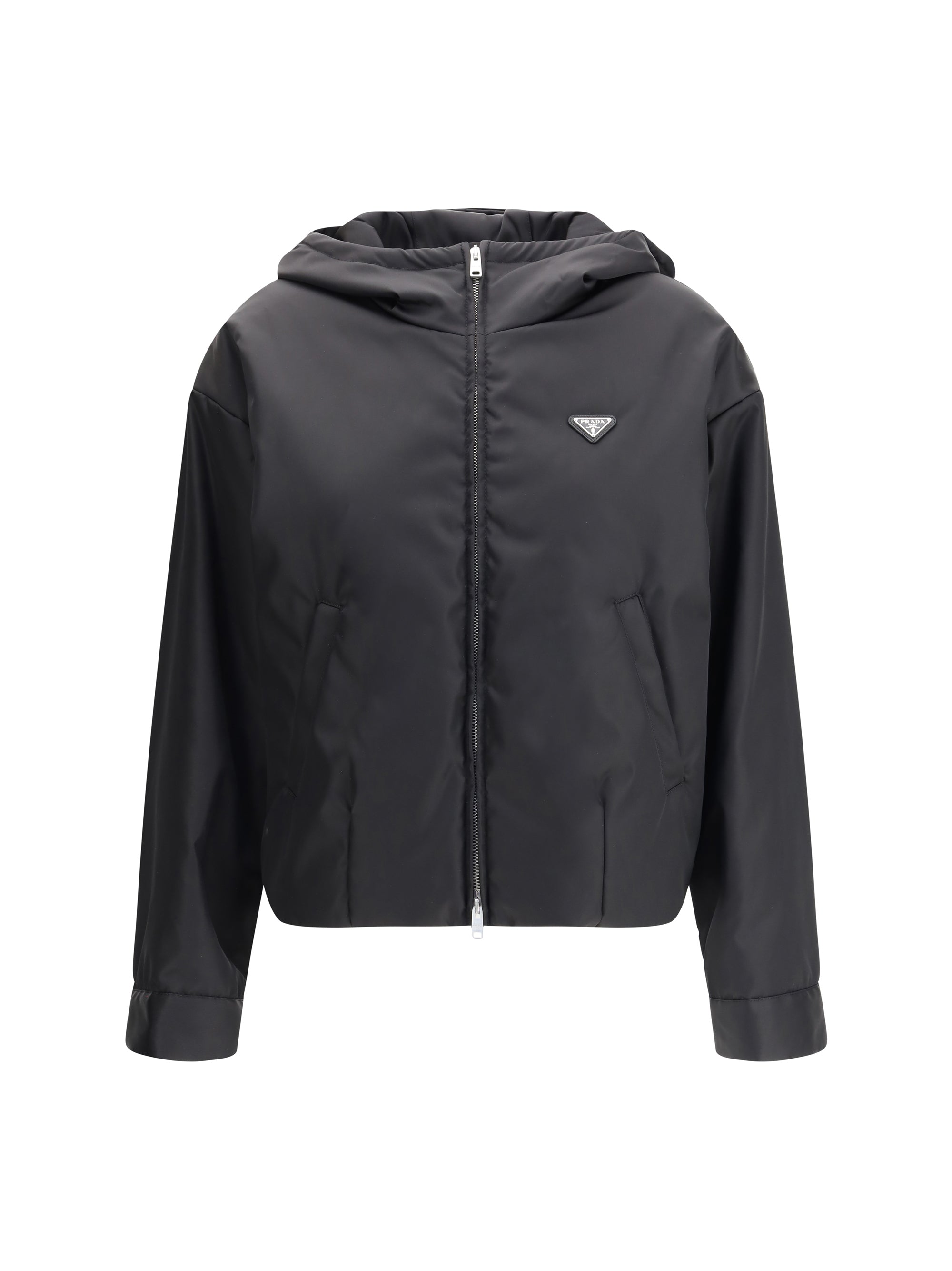 Re-Nylon Recycled Polyamide Down Jacket — Black