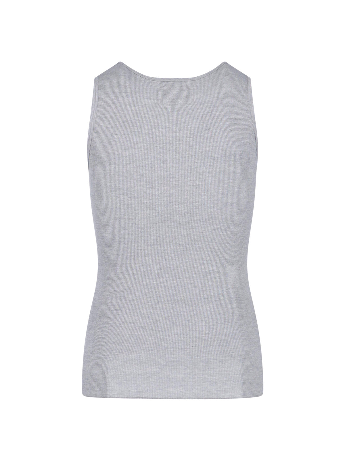 Cotton-Polyester Crewneck Top for Men