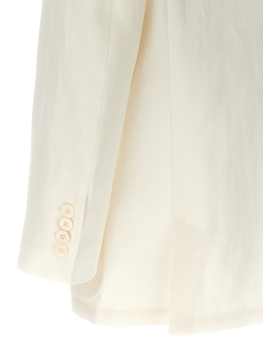 -Enza Blazer And Suits Bianco-Donna