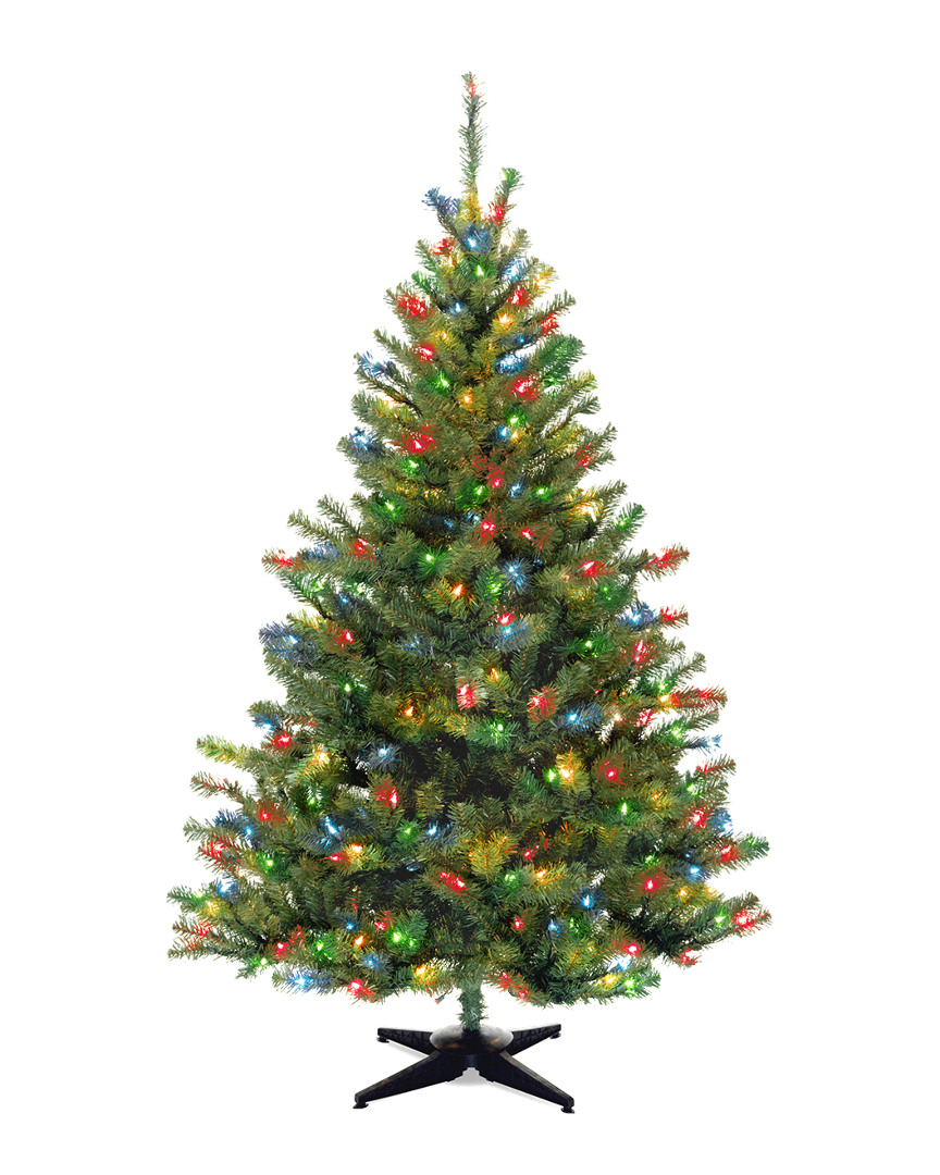 6Ft Kincaid Spruce Tree With 400 Multicolor Lights