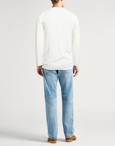Man Sweater Off white Size L Cotton