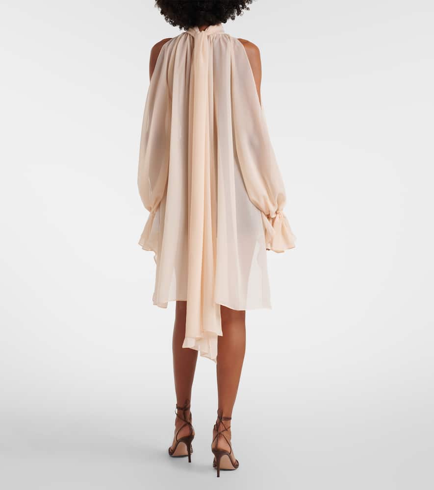Asymmetric georgette blouse