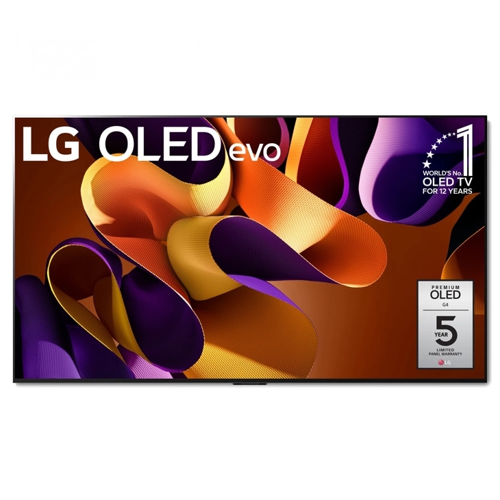 LG 83" Class OLED evo G4 4K Smart TV 2024 with Supplied Wall Mount