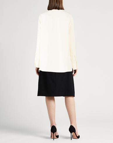 Róhe Woman Shirt Ivory Size 4 Silk