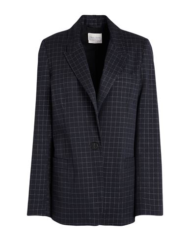 Forte_forte Woman Blazer Midnight blue Size 0 Polyester, Viscose, Metallic Polyester, Elastane