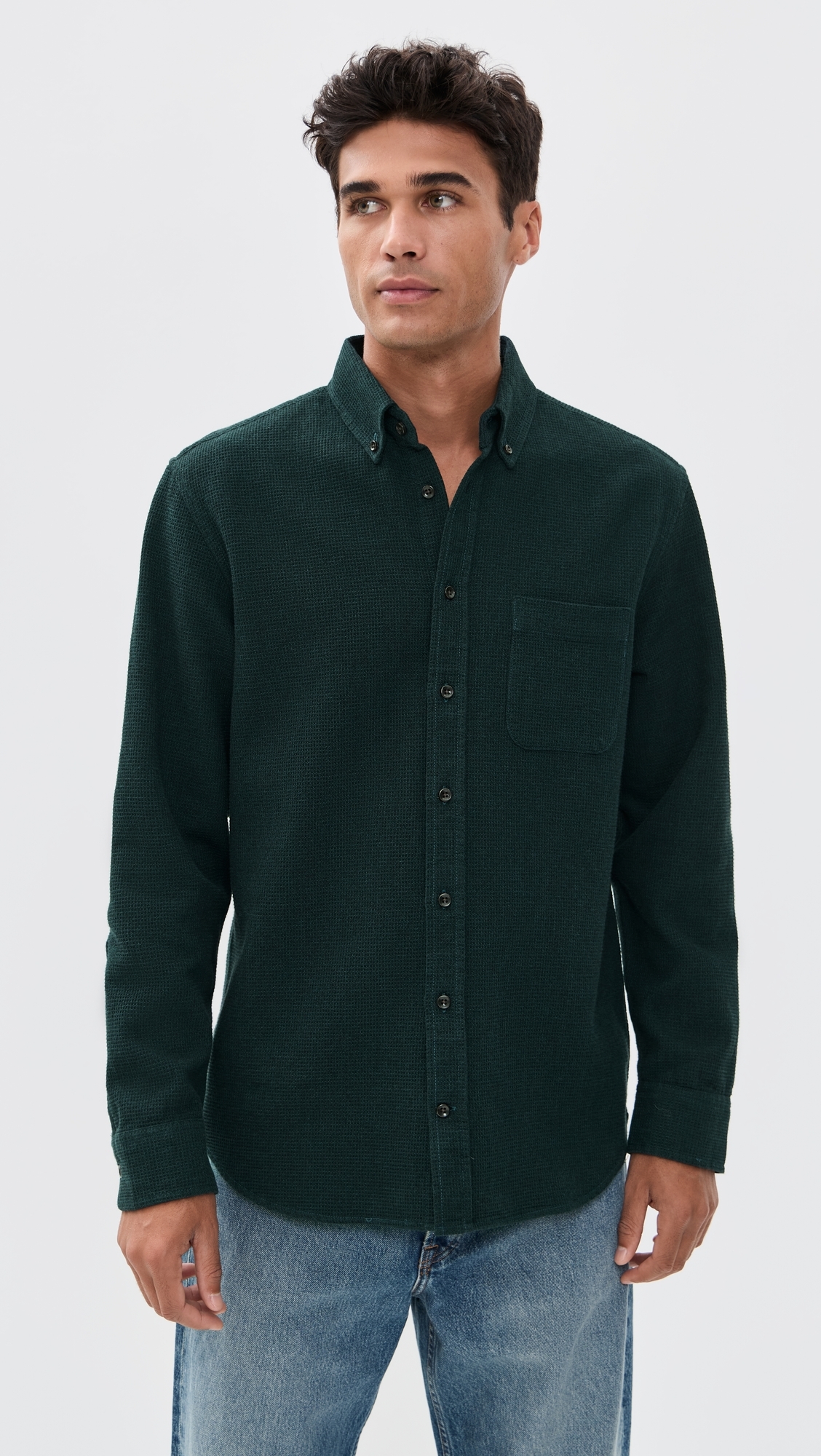 The Jack Shirt Forest Waffle