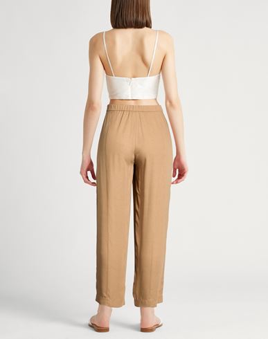 Woman Pants Camel Size 10 Viscose