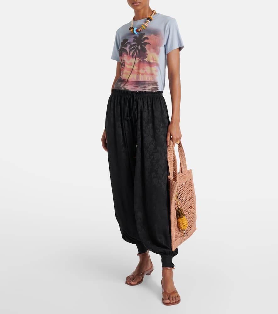 Chloé Printed cotton T-shirt