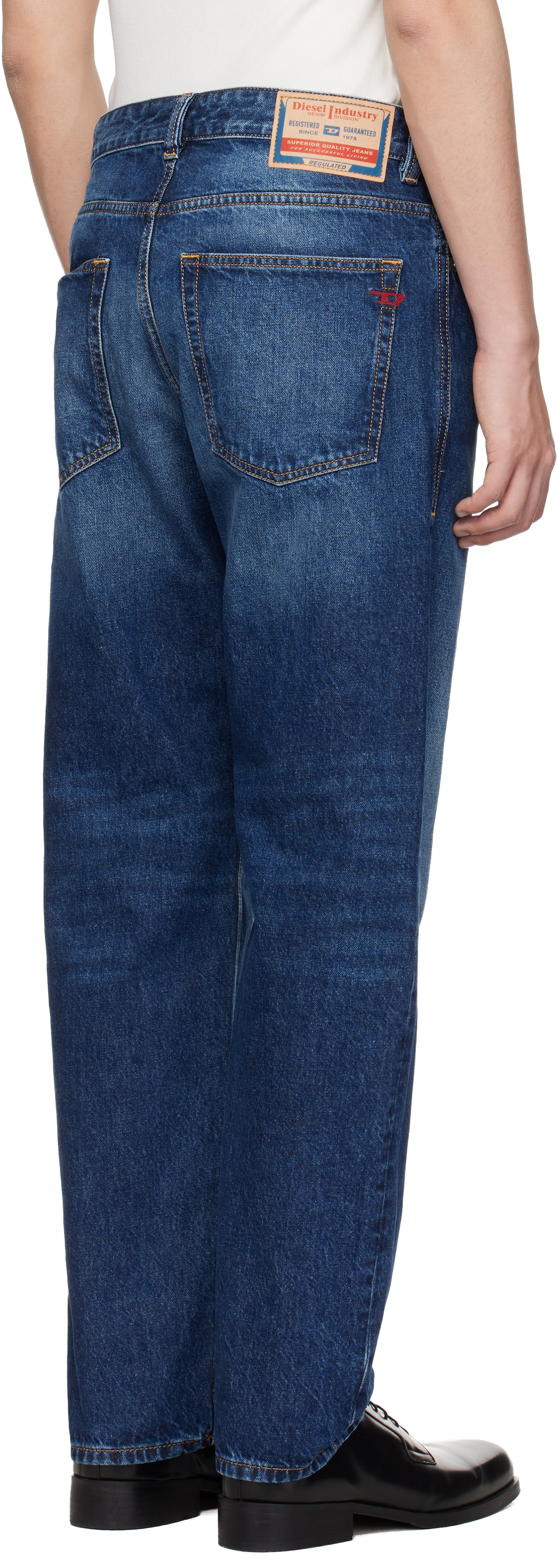 Blue Regular Waist 2024 D-Macs Jeans