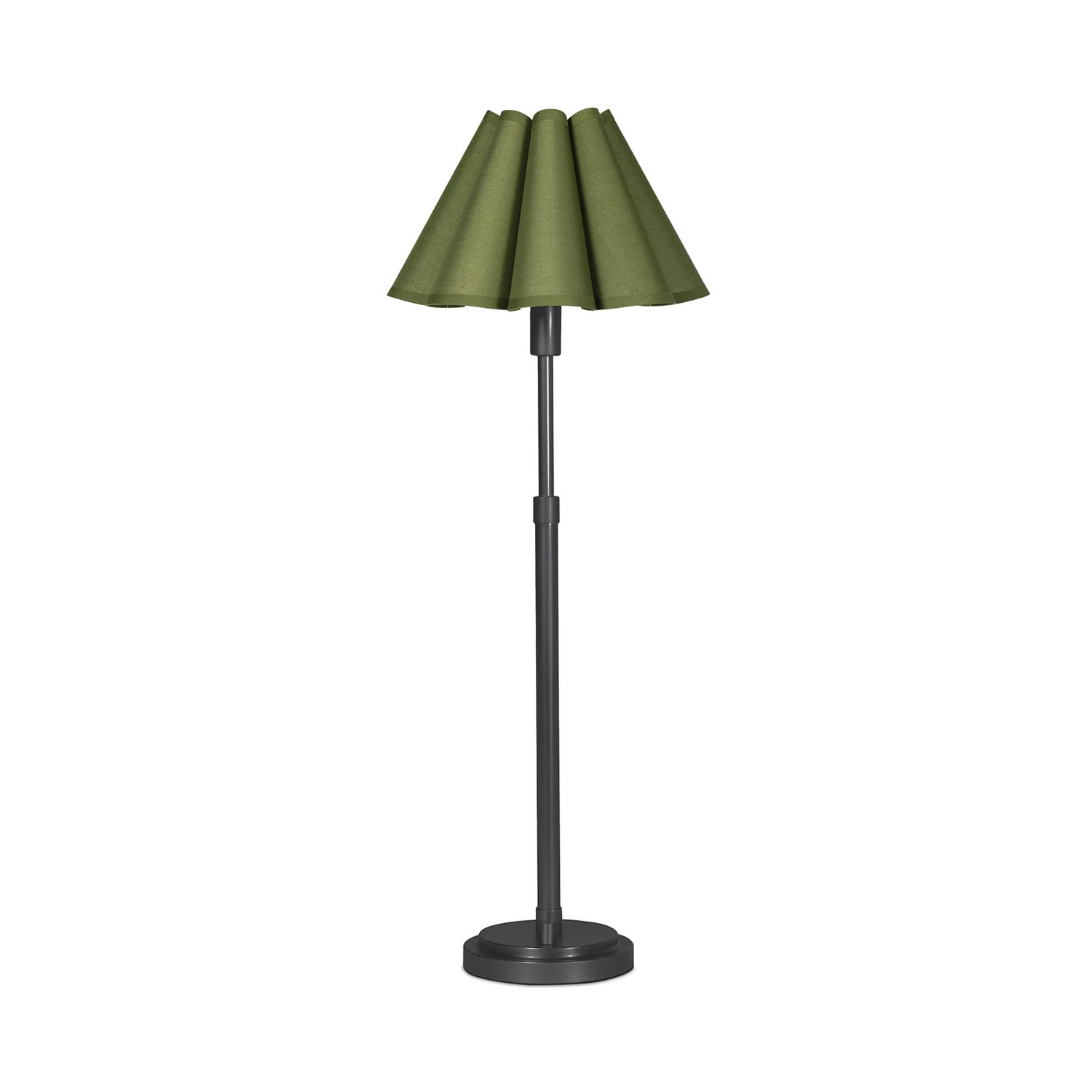 Blackened Brass Buffet Lamp from the Polly Collection