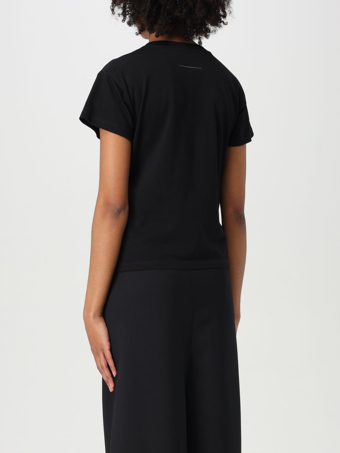 Round neck T-shirt - Black