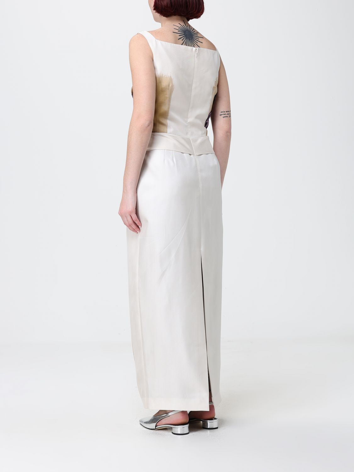 Dress Woman color Natural