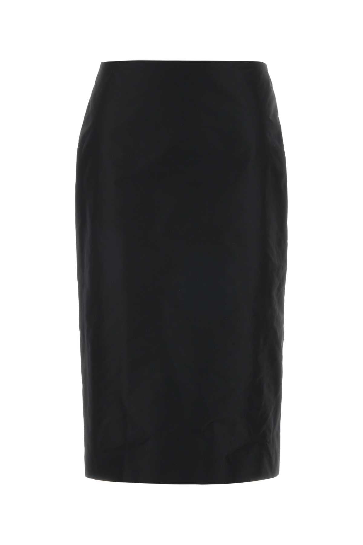 Faille Skirt — Black