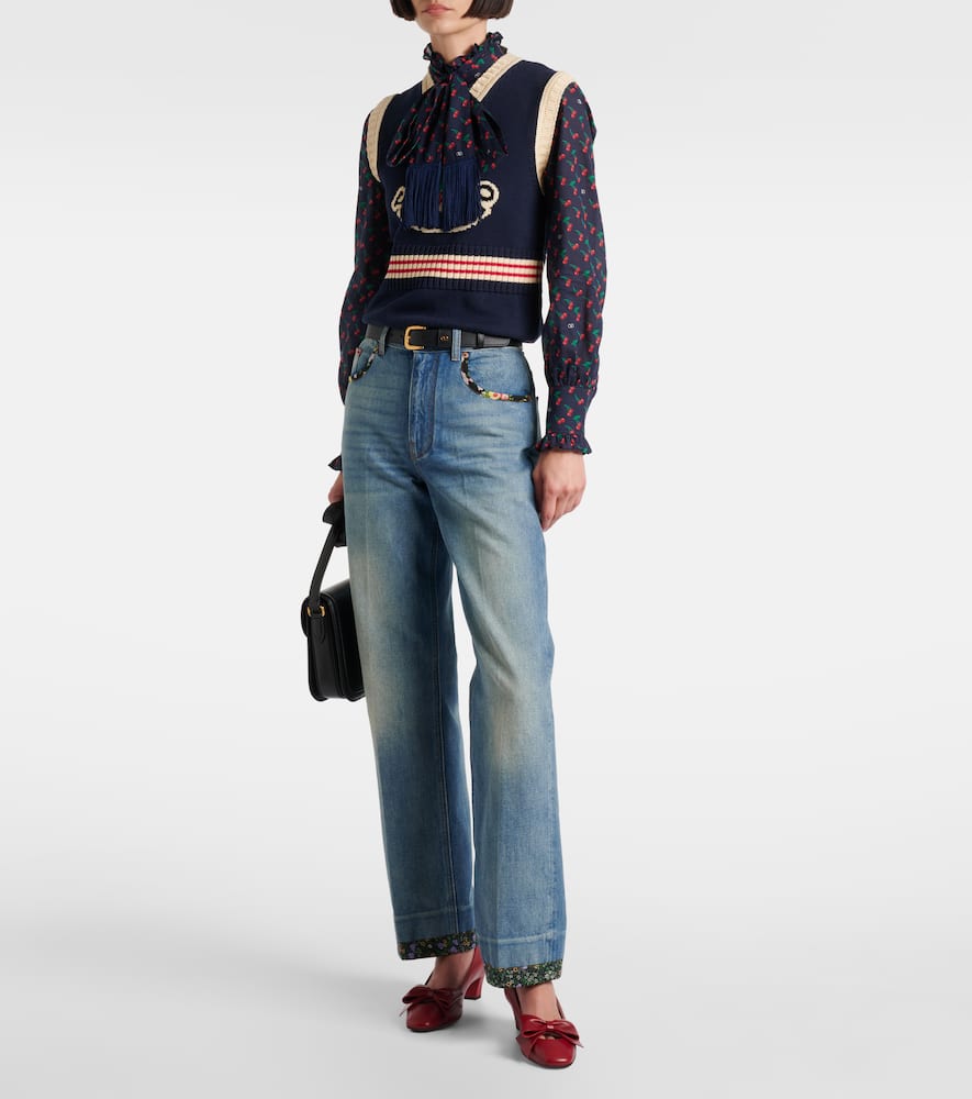 Chez cotton sweater vest