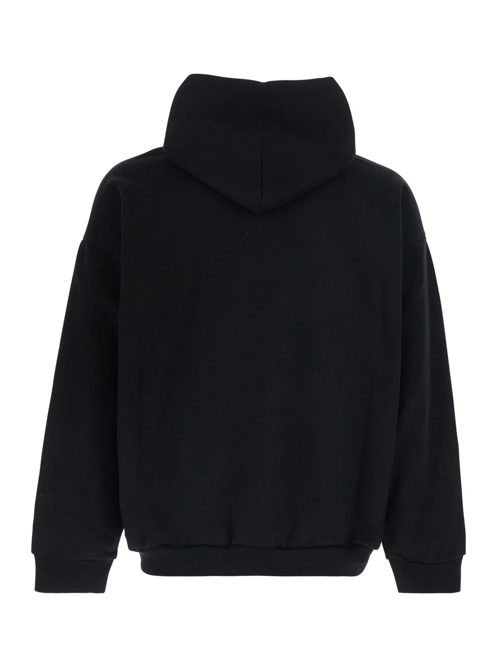 Cotton Hoodie — Black