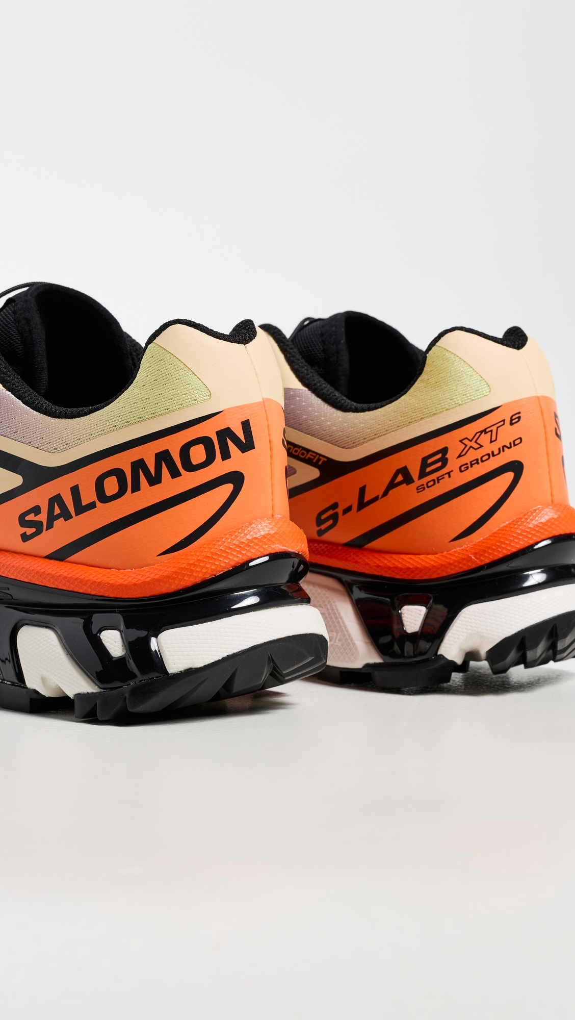 XT-6 Sneakers Black/Almond Cream/Dragon Fire