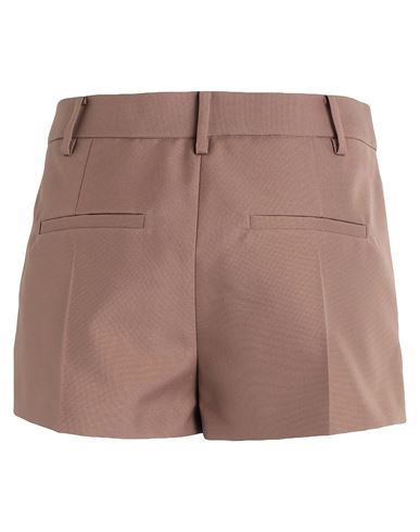 Valentino Garavani Woman Shorts & Bermuda Shorts Khaki Size 2 Polyester